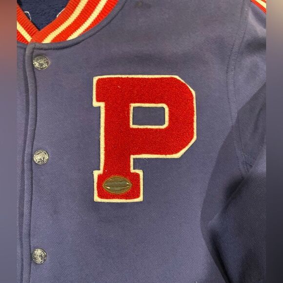 Polo Ralph Lauren Fleece Football Varsity Letterman Jacket Men's XL. - Picture 8 of 8